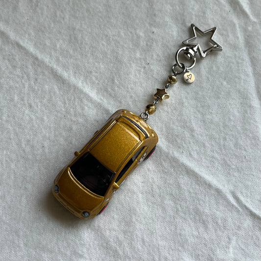 Fiat Beaded Keychain
