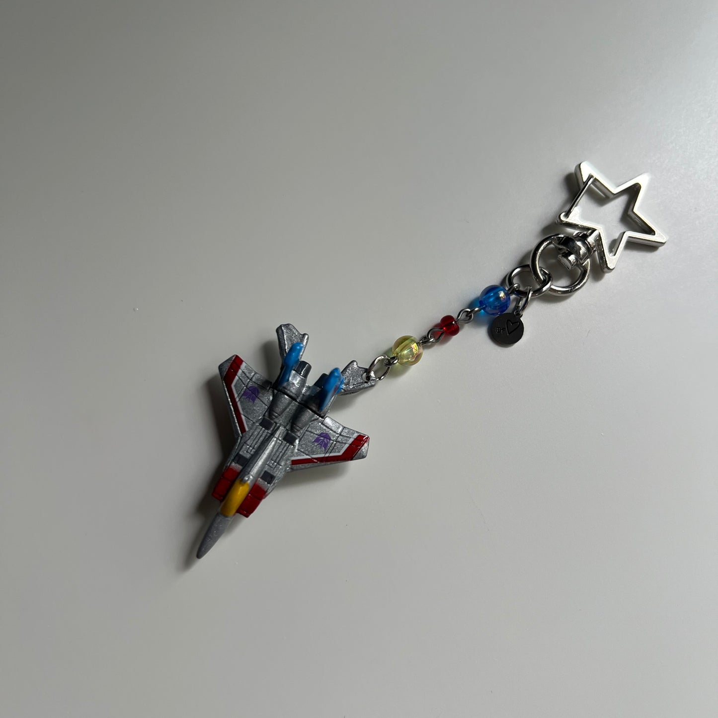 Starscream Beaded Keychain