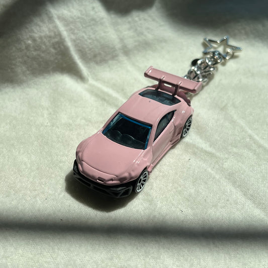 Subaru BRZ Beaded Keychain
