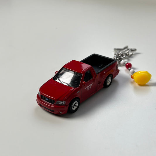 ‘99 Ford F150 SVT Lightning Beaded Keychain