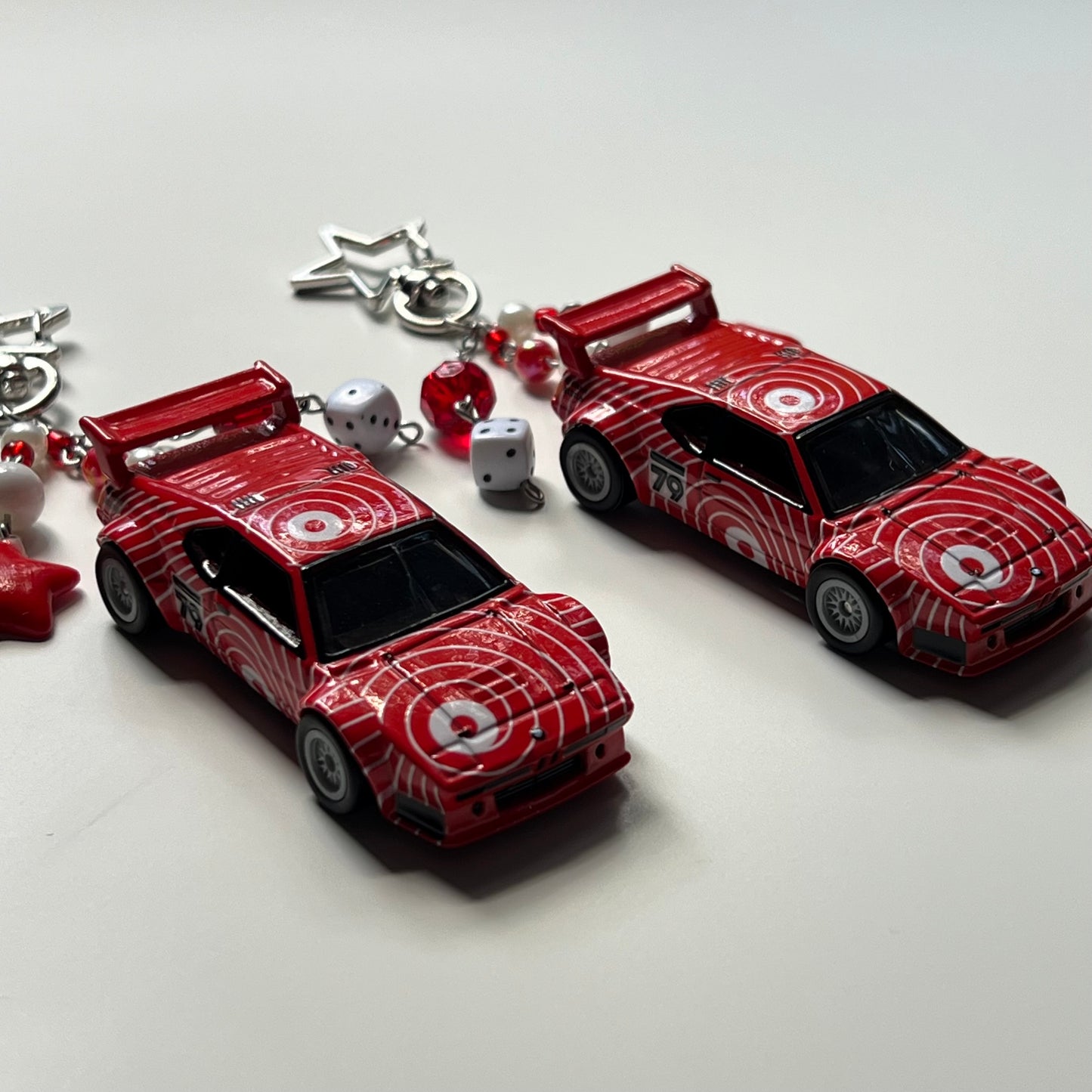 BMW M1 Procar Beaded Keychain