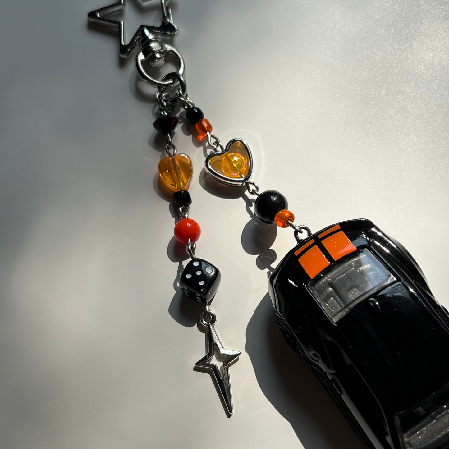 2018 Camaro SS Beaded Keychain