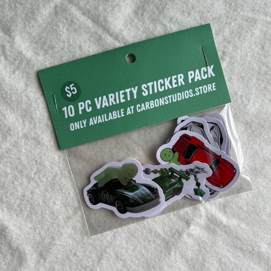 10 PC Variety Sticker Pack