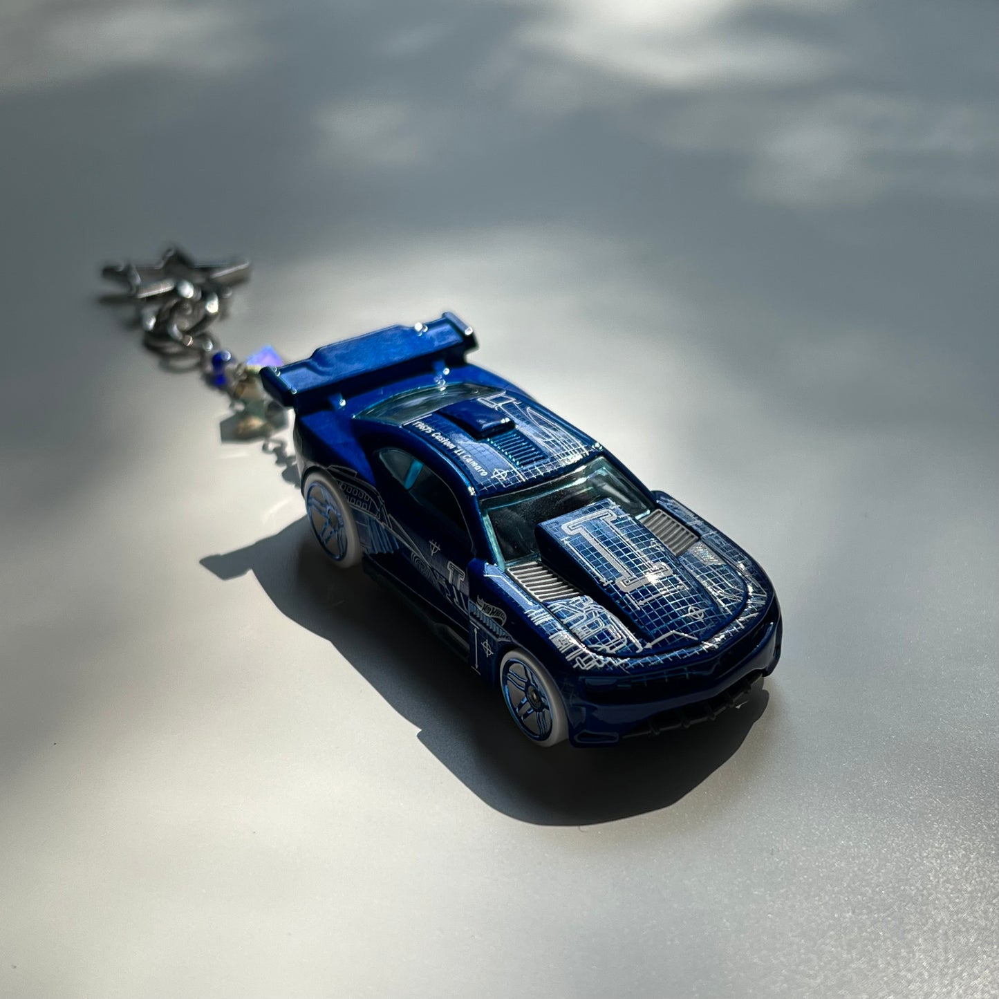 2011 Camaro Beaded Keychain