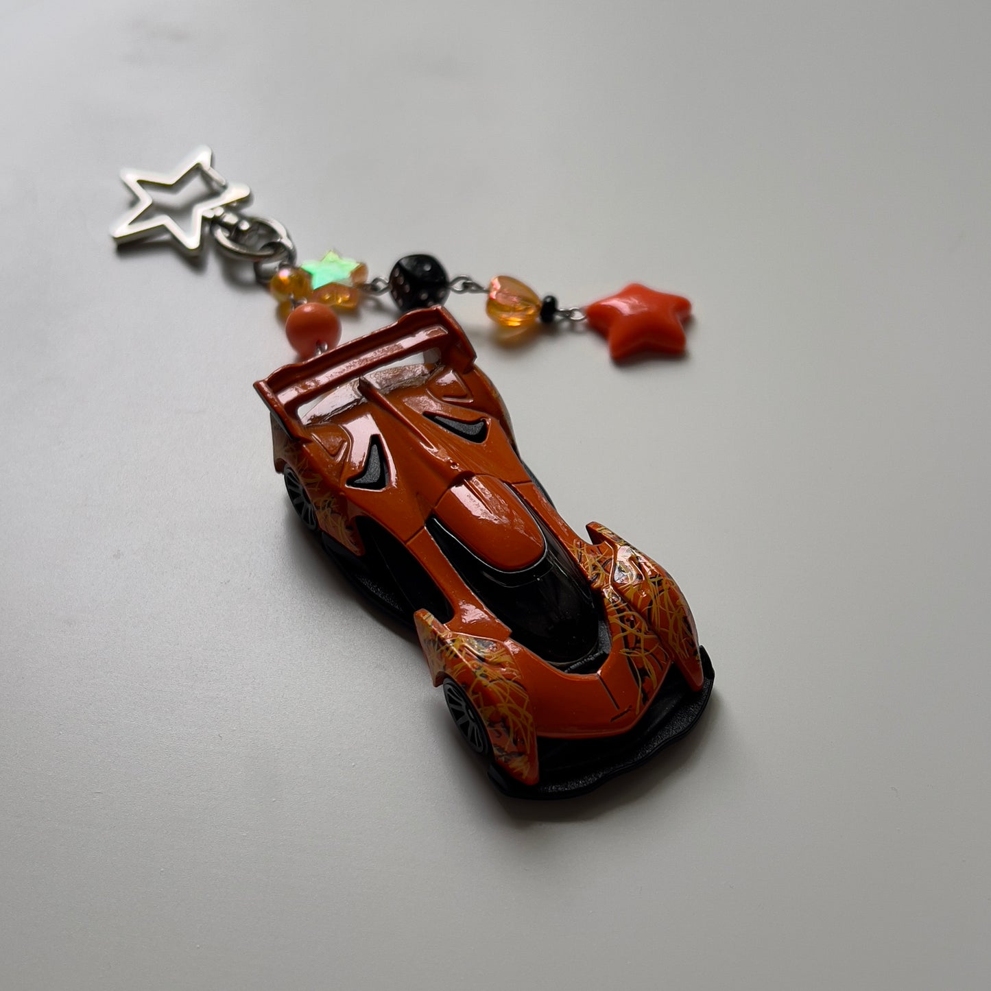 McLaren Solus GT Beaded Keychain