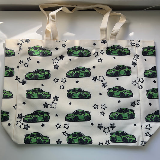 Porsche GT4 Tote Bag