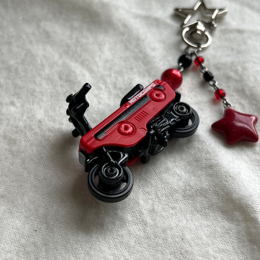 Honda Motocompacto Beaded Keychain