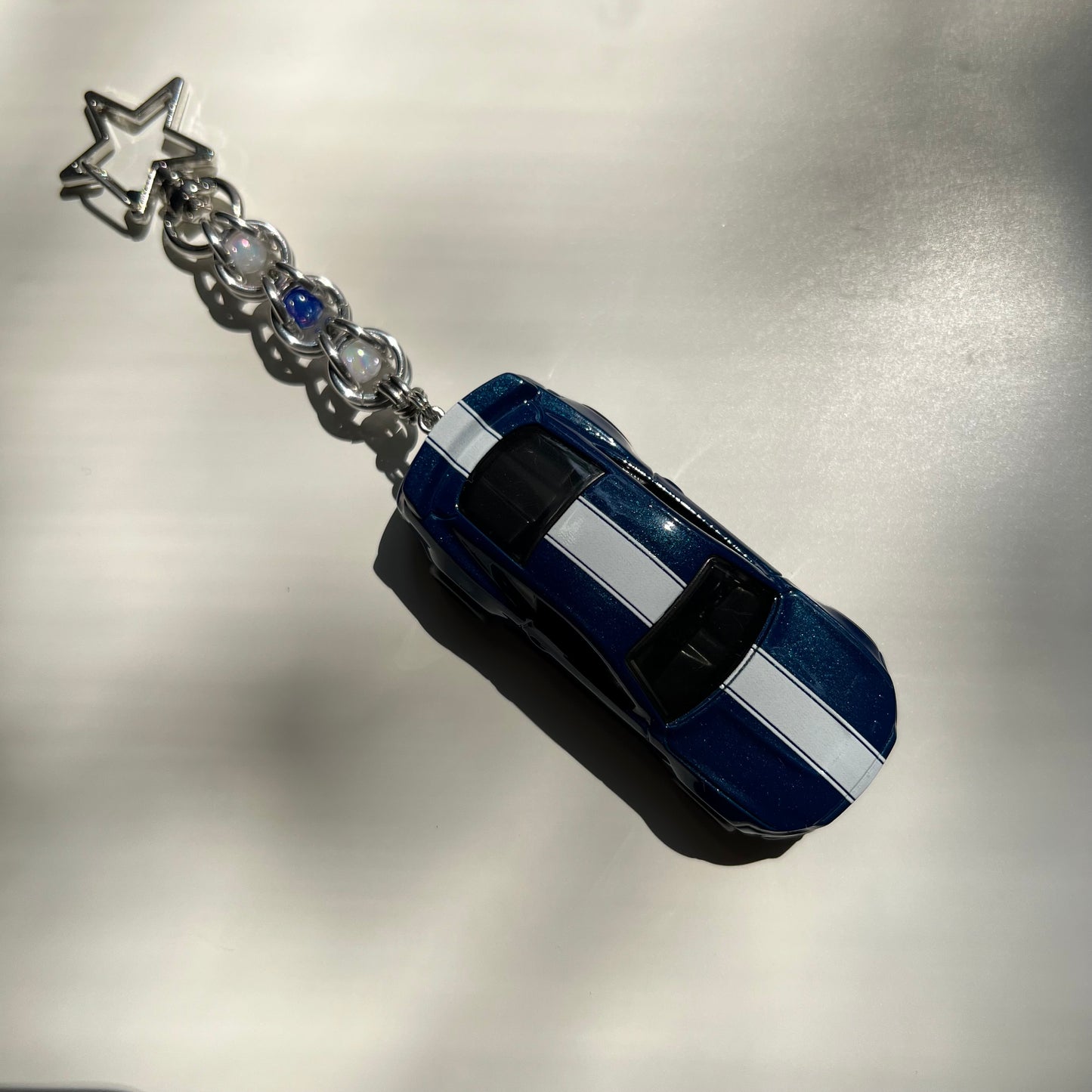 Ford Shelby GT350R Beaded Keychain