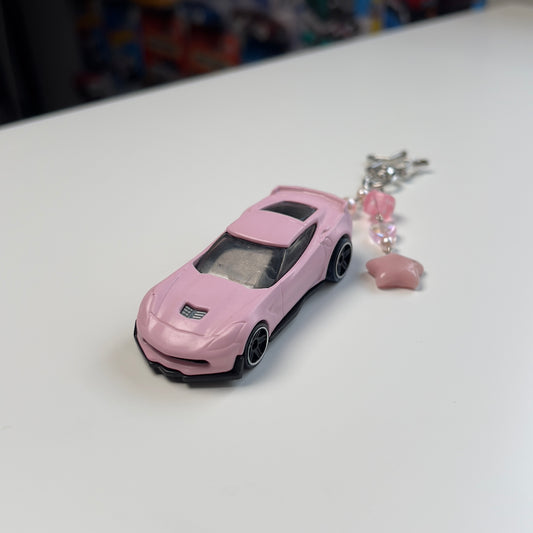 Corvette C7 Z06 Beaded Keychain