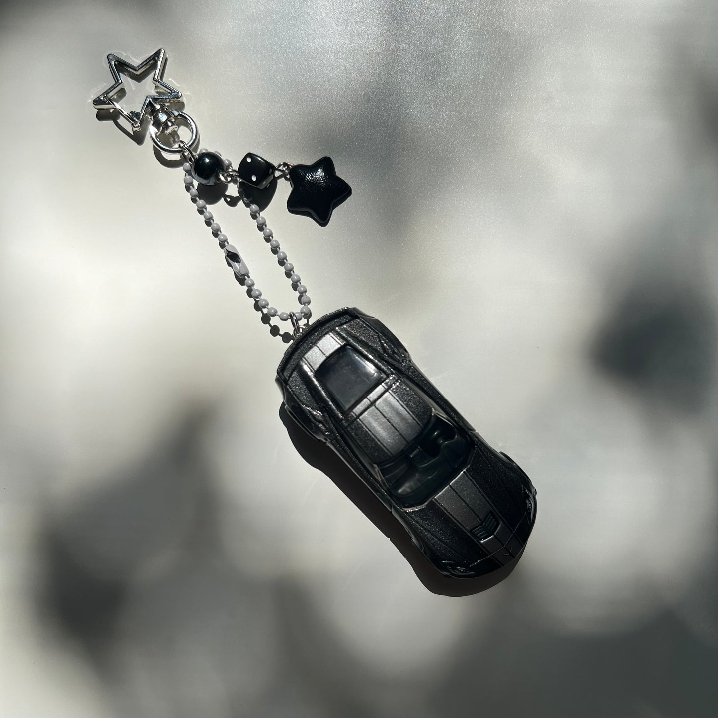 Corvette C7 Z06 Beaded Keychain