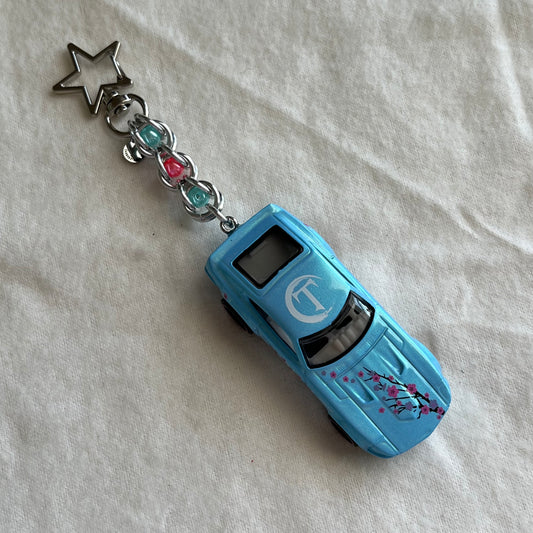 Nissan Datsun Beaded Keychain