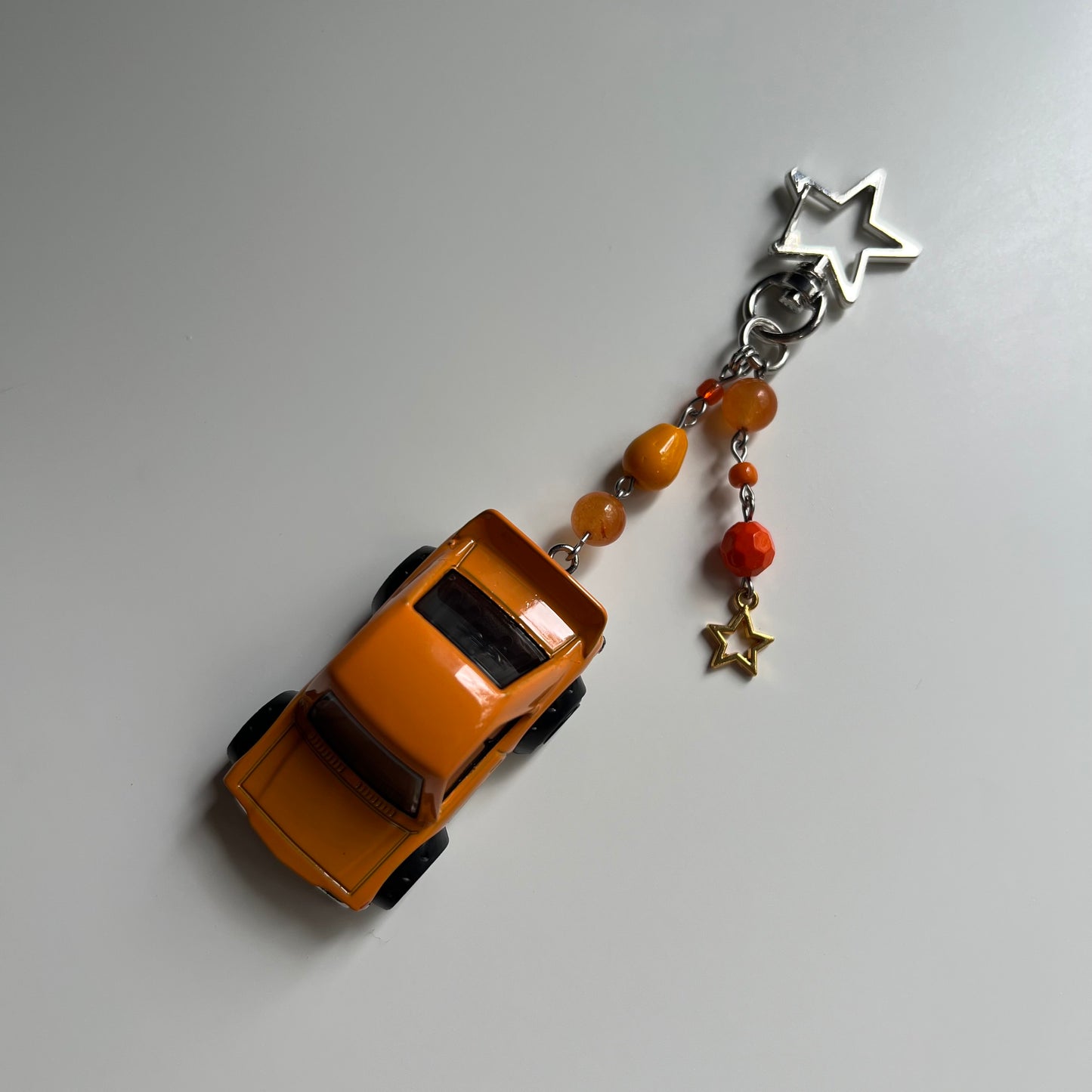 Mazda RX-3 Beaded Keychain