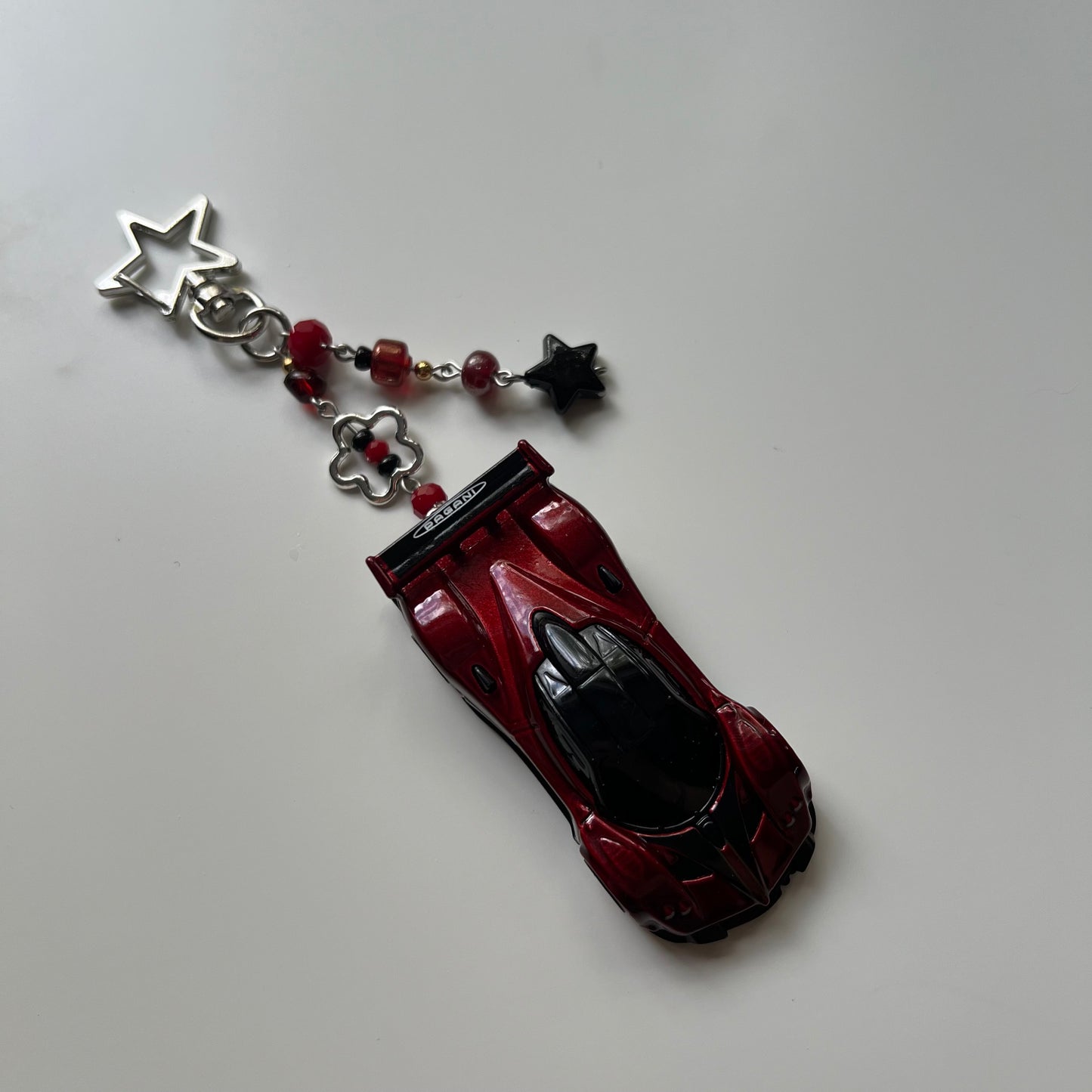 Pagani Zonda R Beaded Keychain