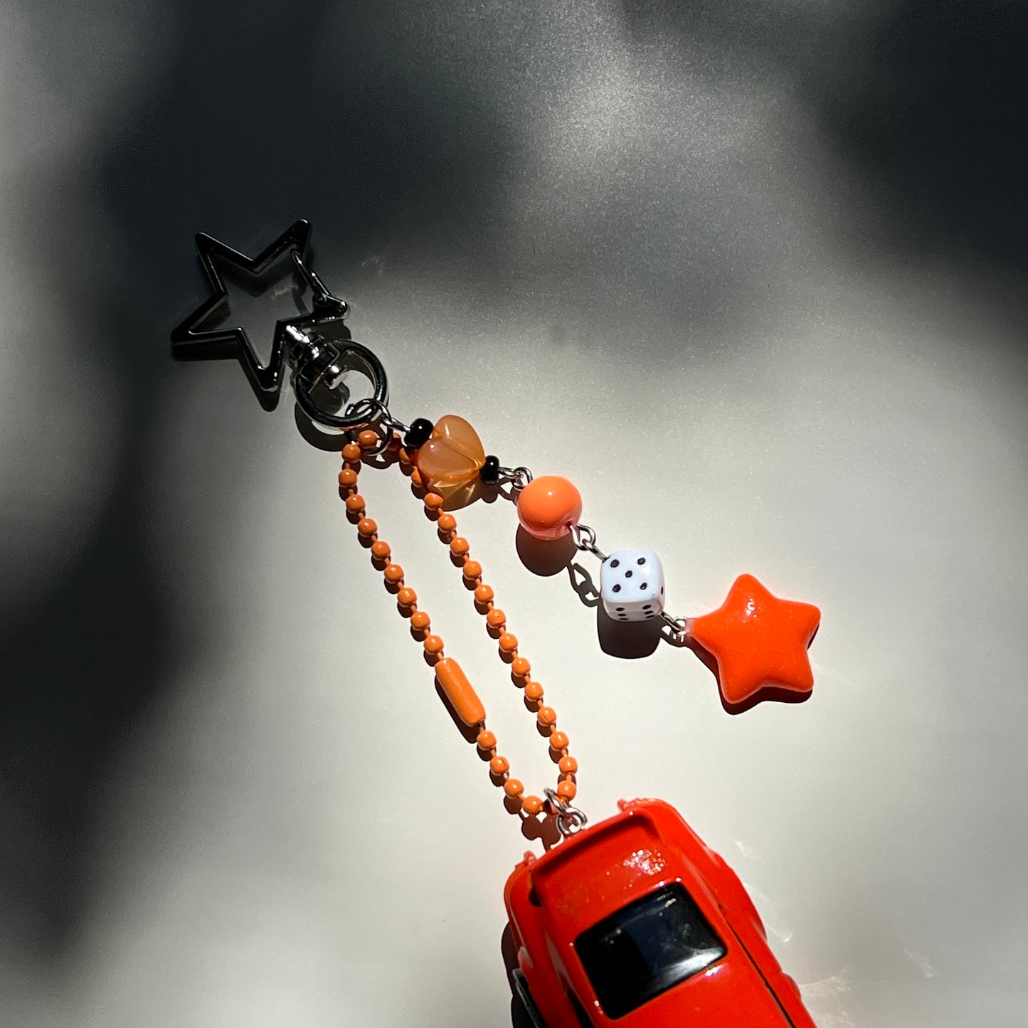 Porsche 911 Carrera RS 2.7 Beaded Keychain