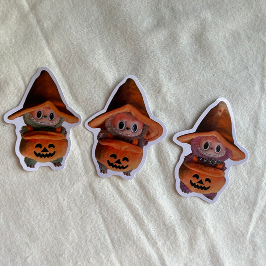 Halloween Monster Single Stickers