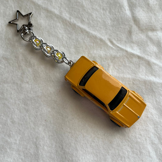 BMW 2002 Beaded Keychain