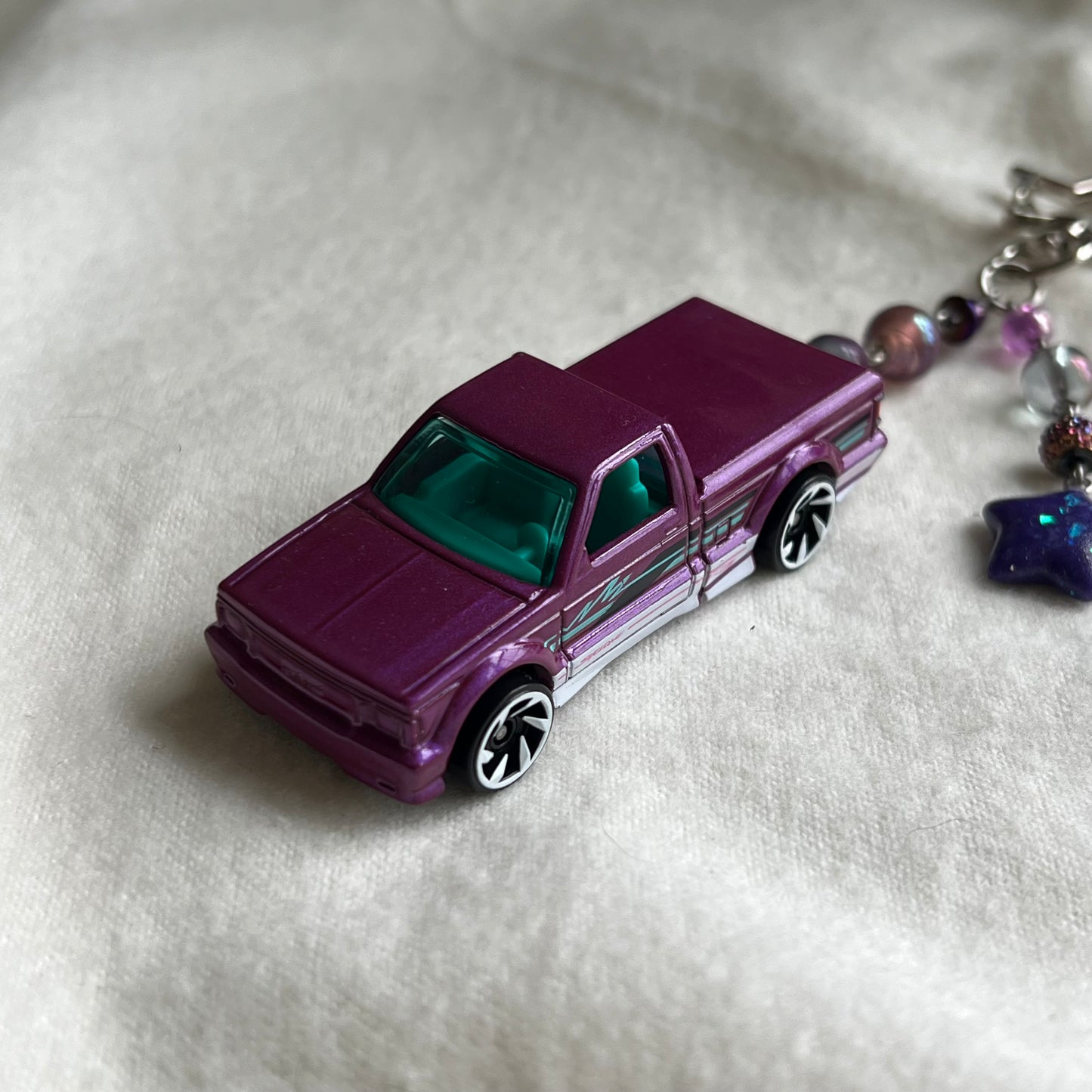 1991 GMC Syclone Beaded Keychain