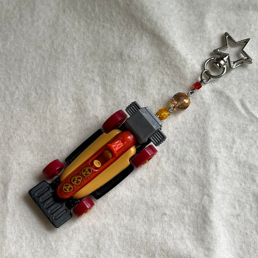 Street Weiner Beaded Keychain