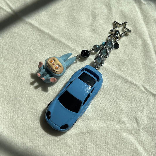 Porsche 911 GT3 Cup x Monster Beaded Keychain