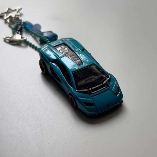 Lamborghini Countach LPI 800-4 Beaded Keychain