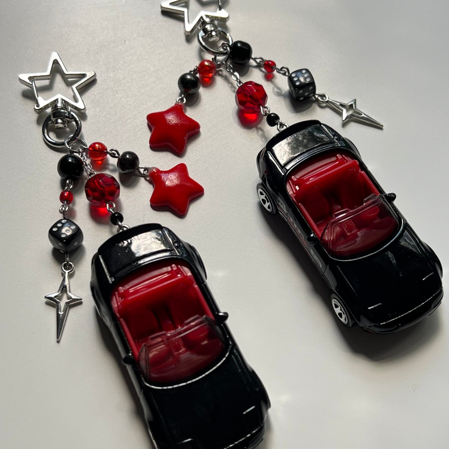 ‘91 Mazda MX-5 Miata Beaded Keychain