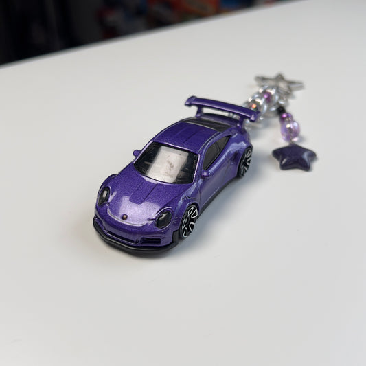 Porsche 911 GT3 RS Beaded Keychain