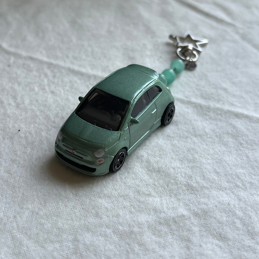 Fiat Beaded Keychain