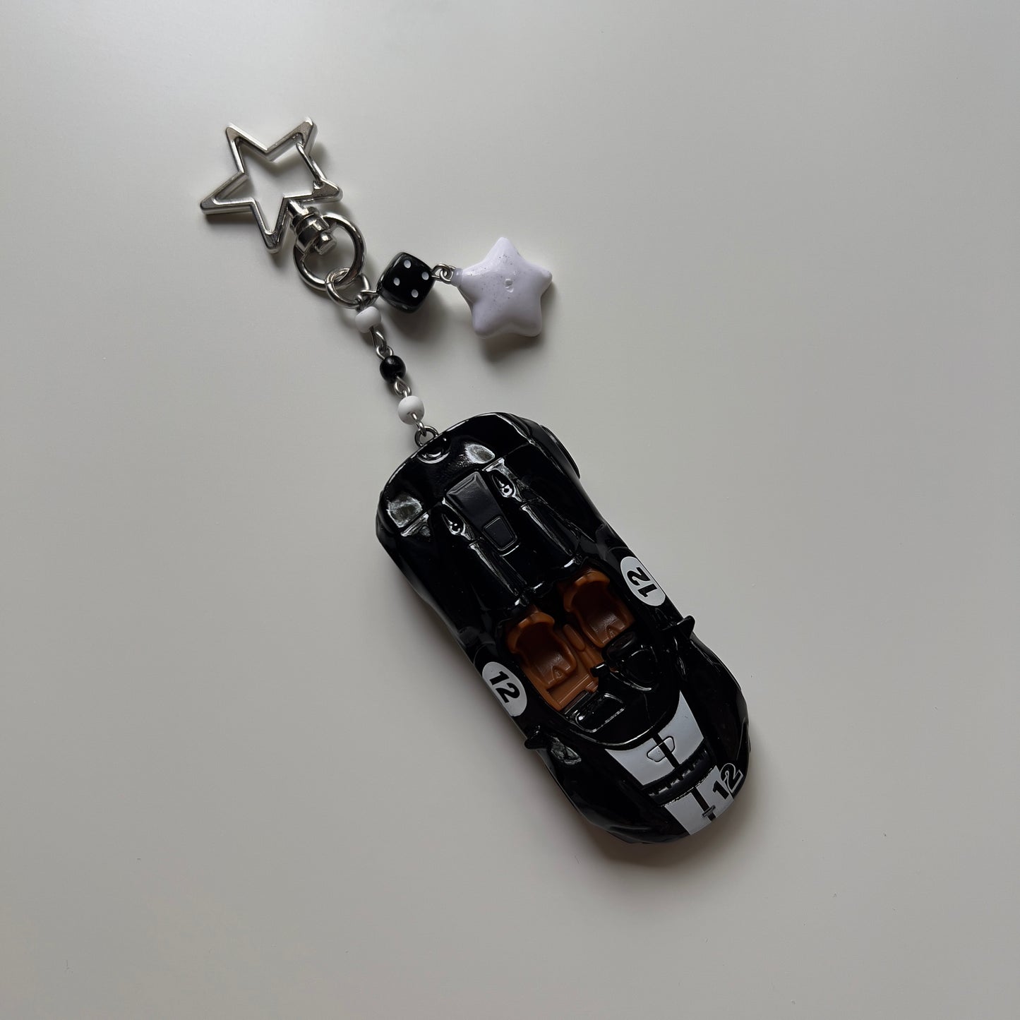 McLaren Elva Beaded Keychain