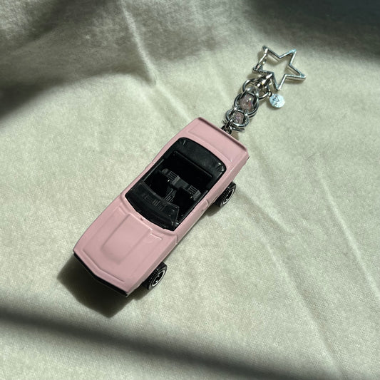 Chevy Beaded Keychain