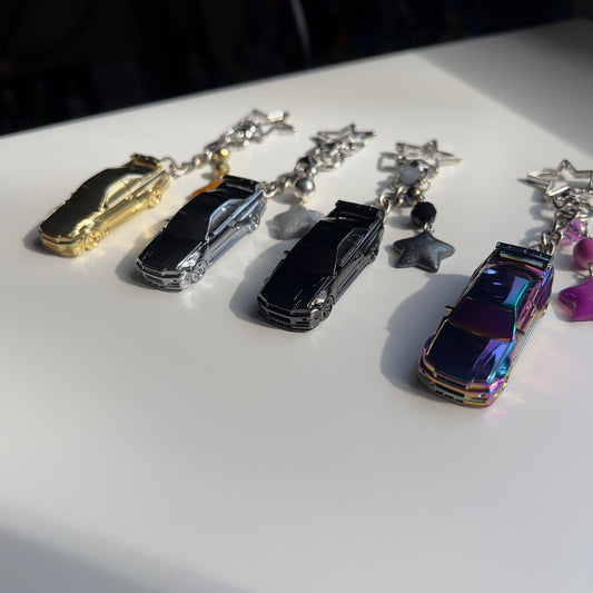 Nissan GTR R34 Beaded Keychain