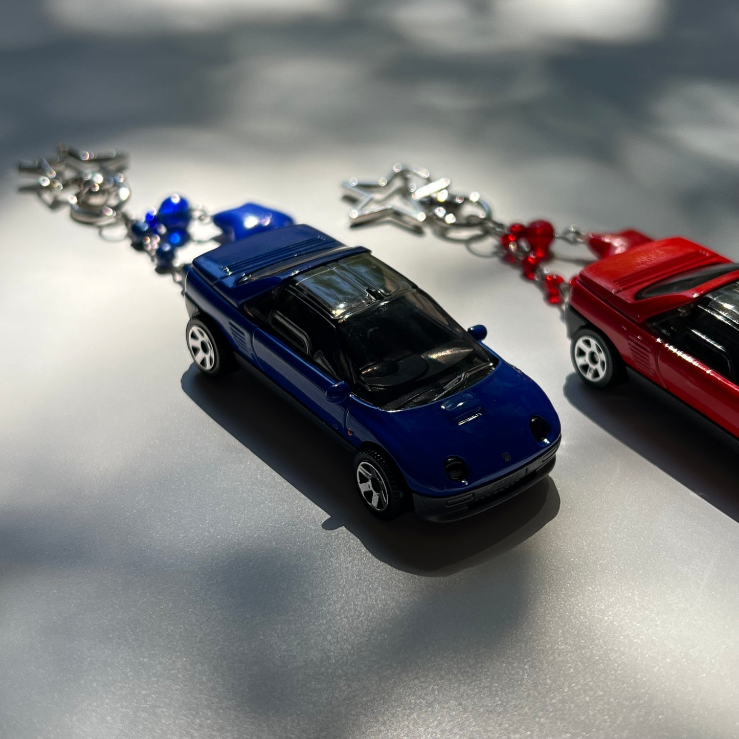 1992 Mazda Autozam AZ-1 Beaded Keychain