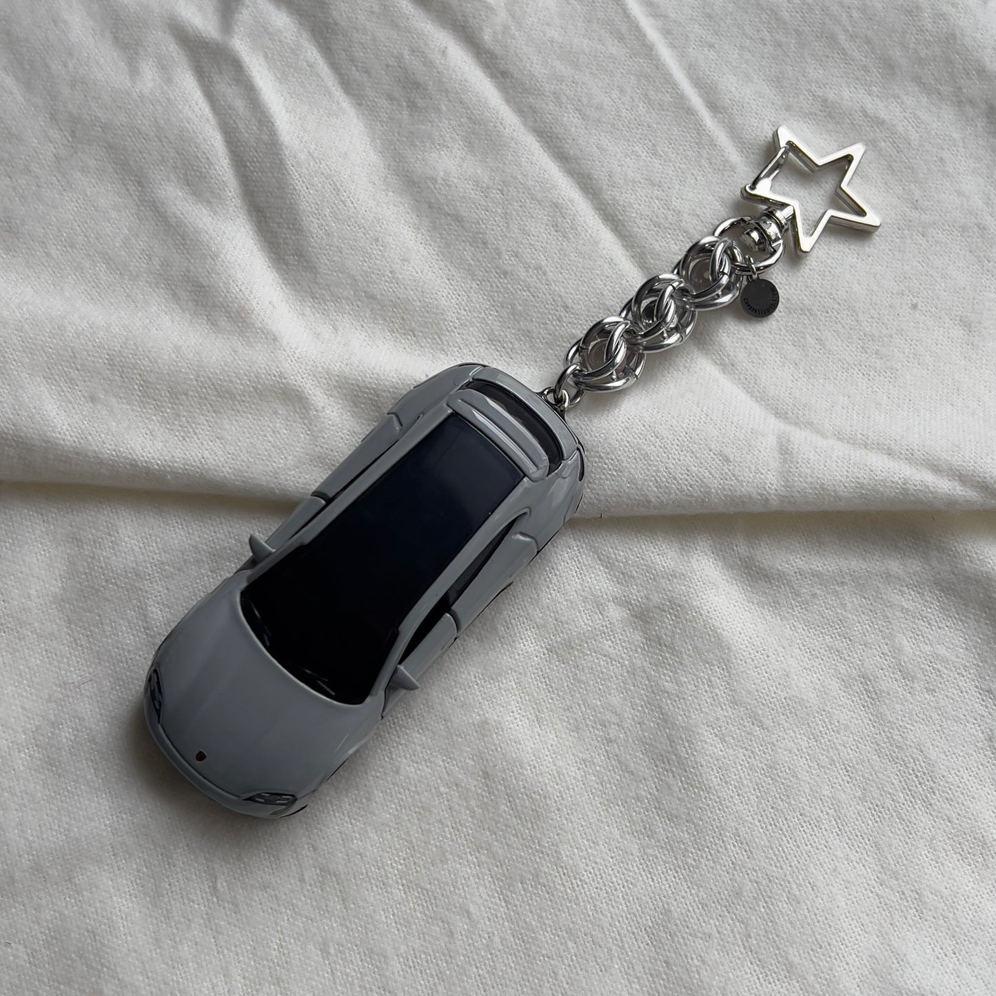 Porsche Taycan GTS Sport Turismo Beaded Keychain
