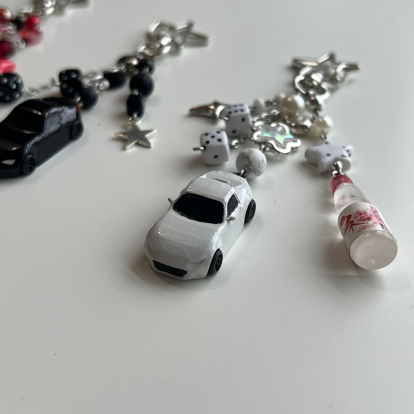 ND RF Miata Beaded Keychains