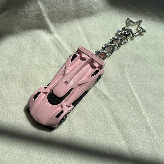 Cadillac Hypercar Beaded Keychain