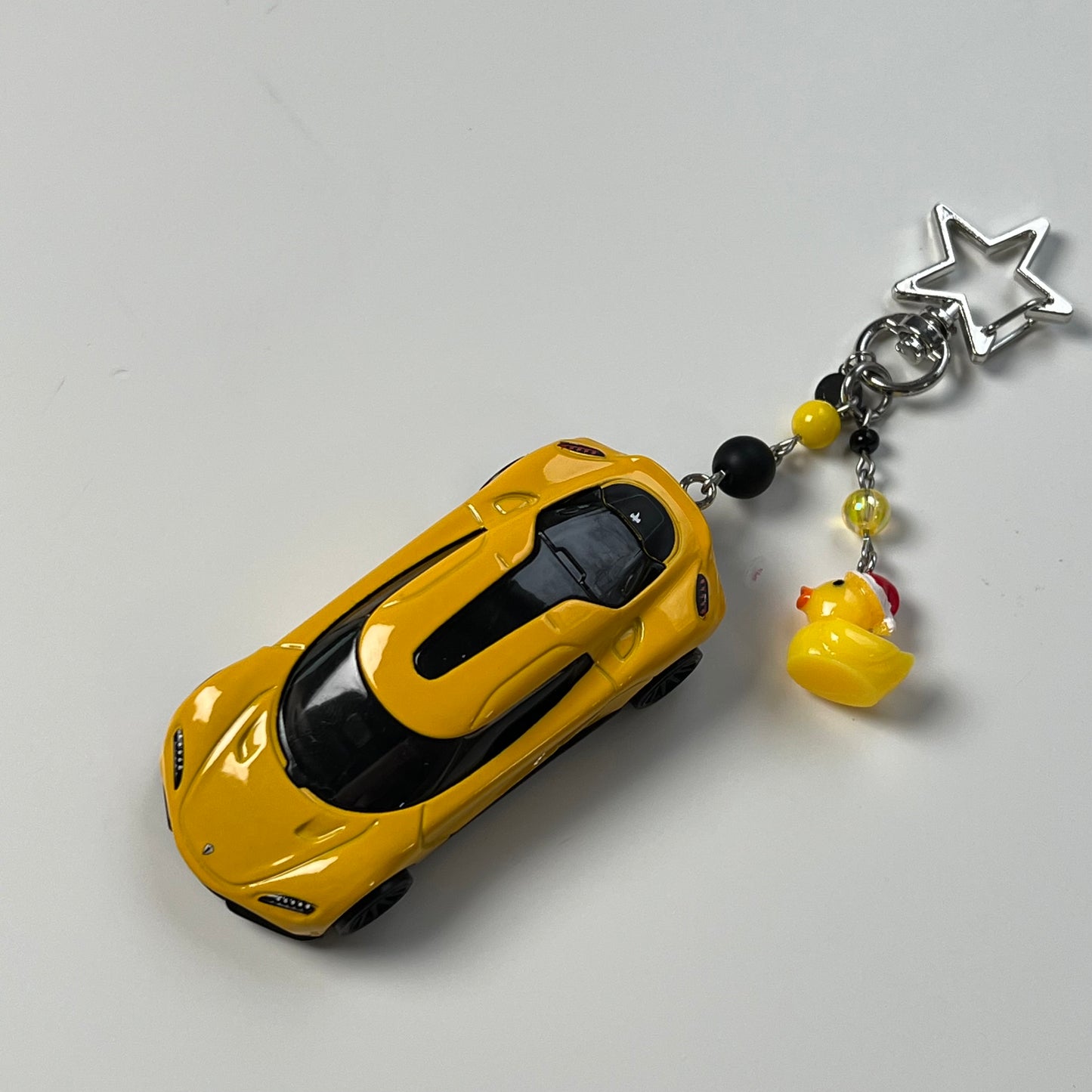 Koenigsegg Gemera Beaded Keychain