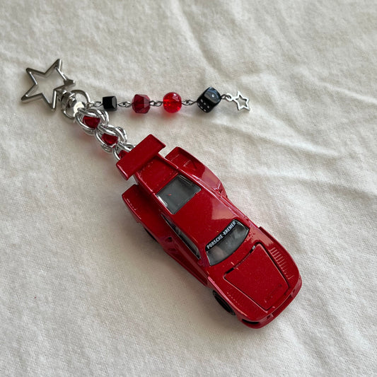 Porsche 935 K3 Beaded Keychain
