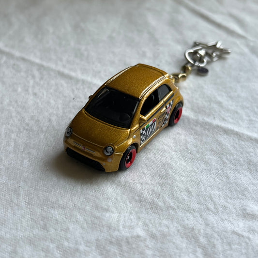 Fiat Beaded Keychain