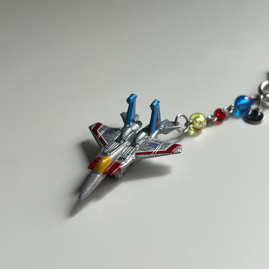 Starscream Beaded Keychain