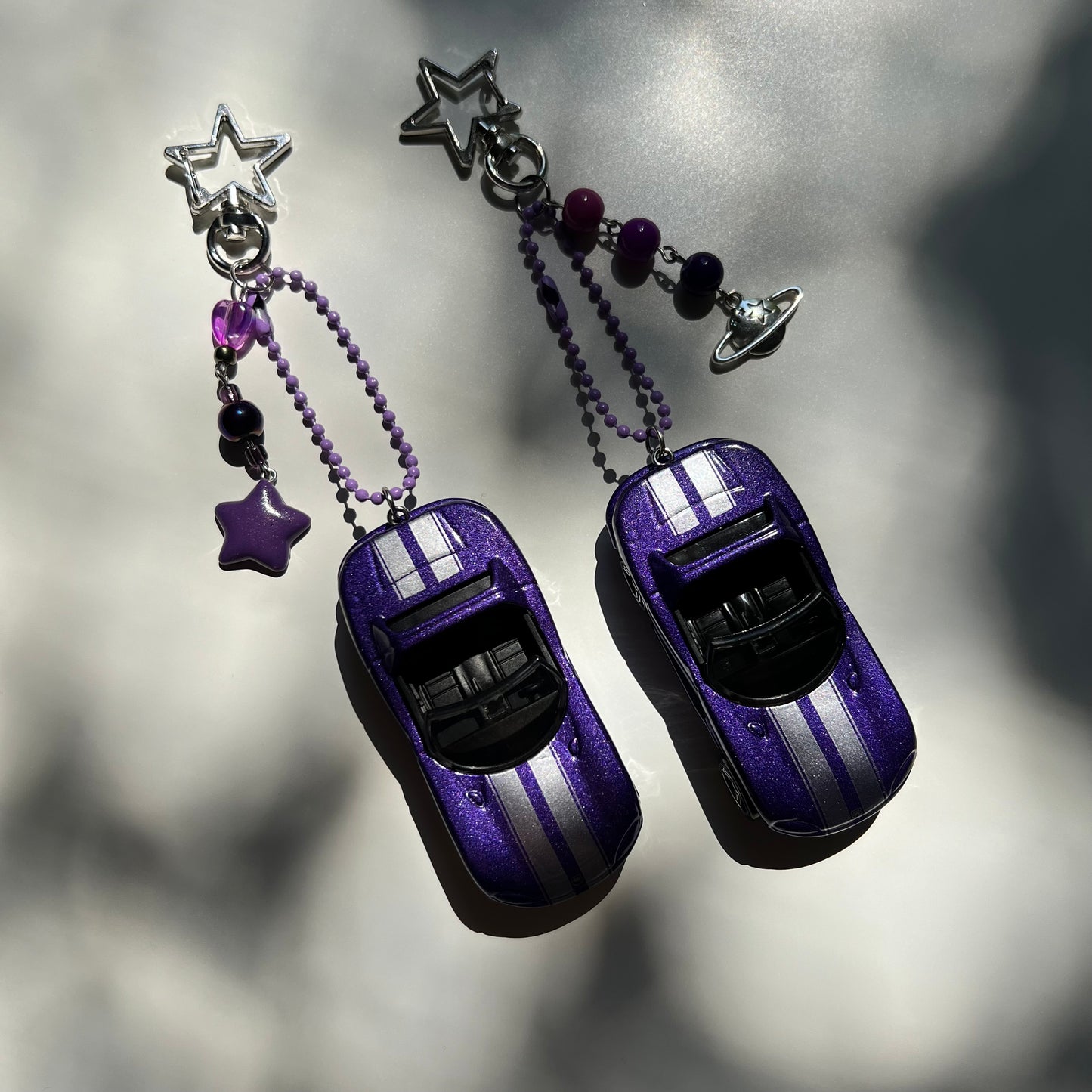 Dodge Viper RT/10 Beaded Keychain