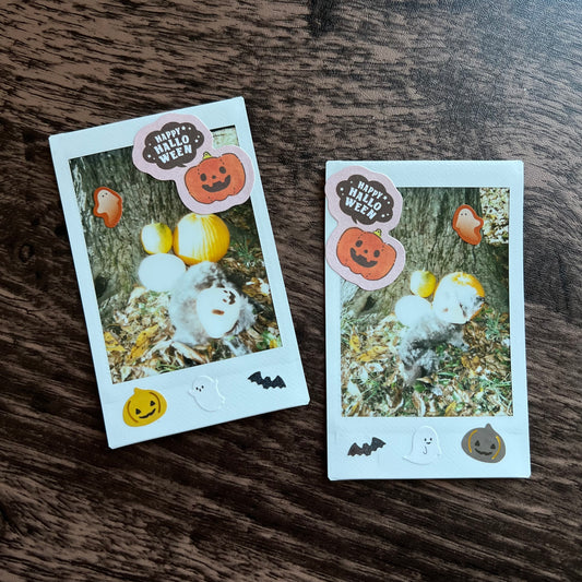Candy Corn Phone Charm & Polaroid Bundle - funds heart medication ❤️‍🩹