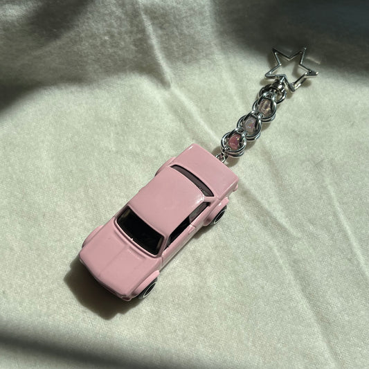 BMW 2002 Beaded Keychain