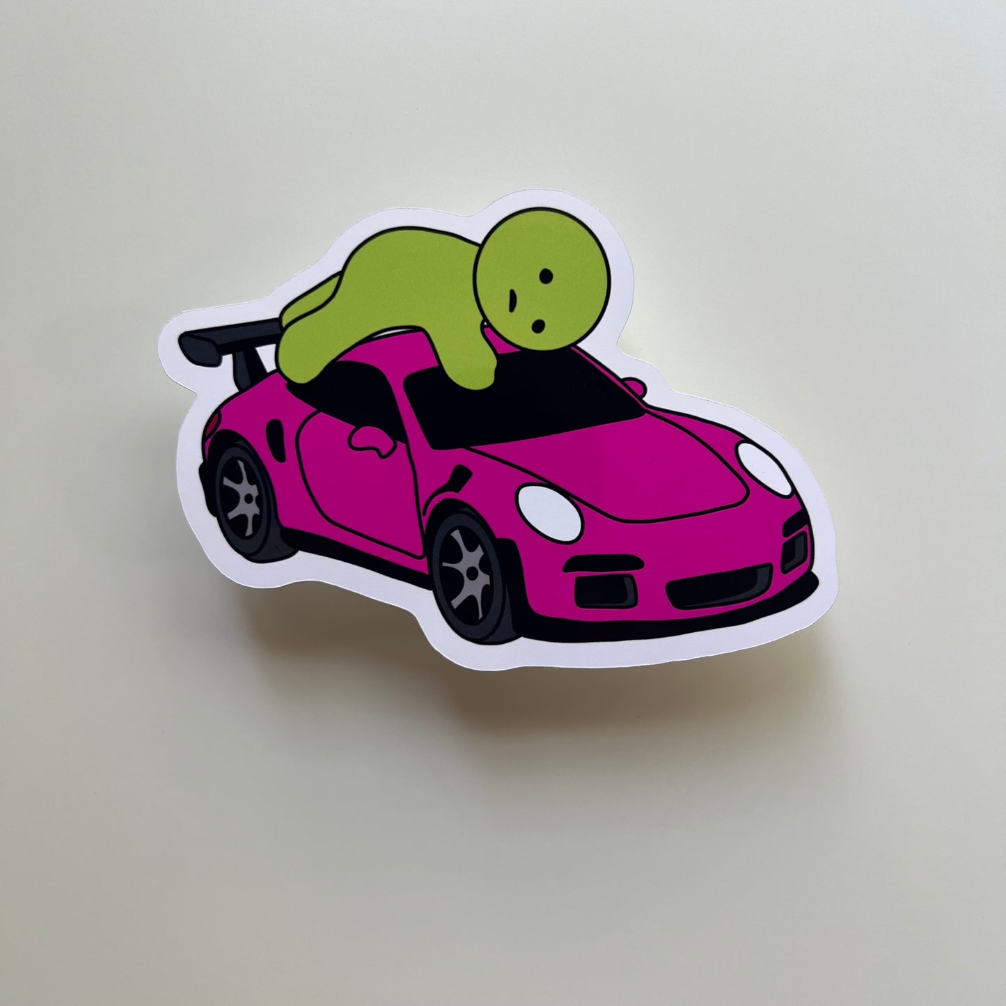Hugging Porsche GT3 RS Stickers