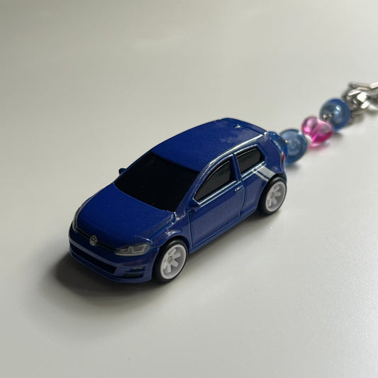 Volkswagen Golf Mk7 Beaded Keychain