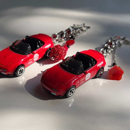 '91 Mazda MX-5 Miata Beaded Keychain