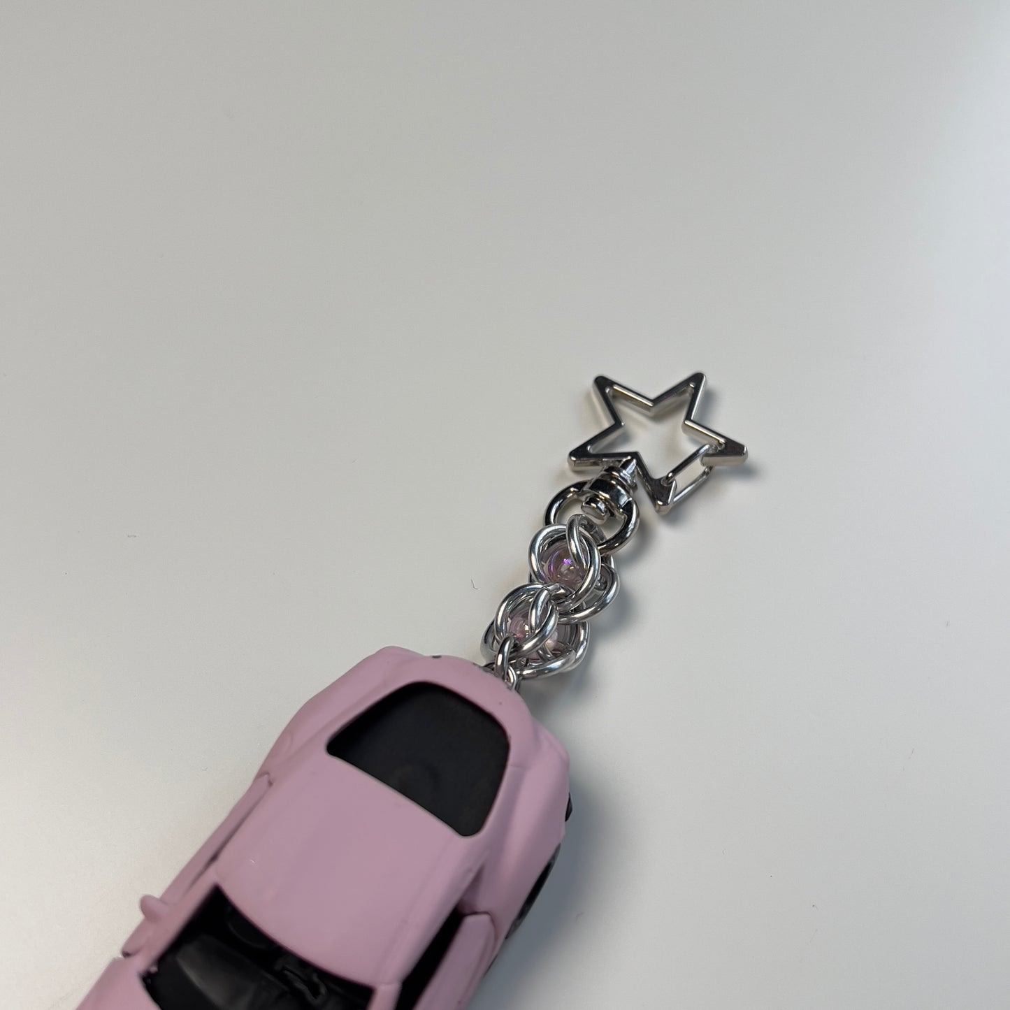 Toyota GR Supra Beaded Keychain