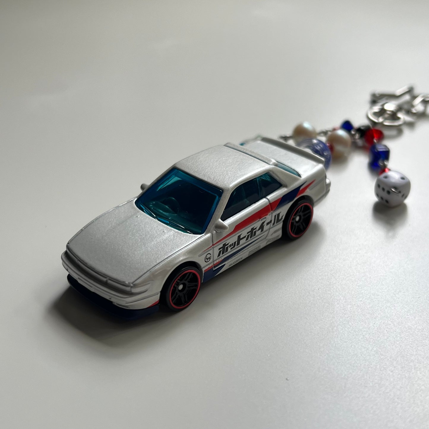 Nissan Silvia (S13) Beaded Keychain