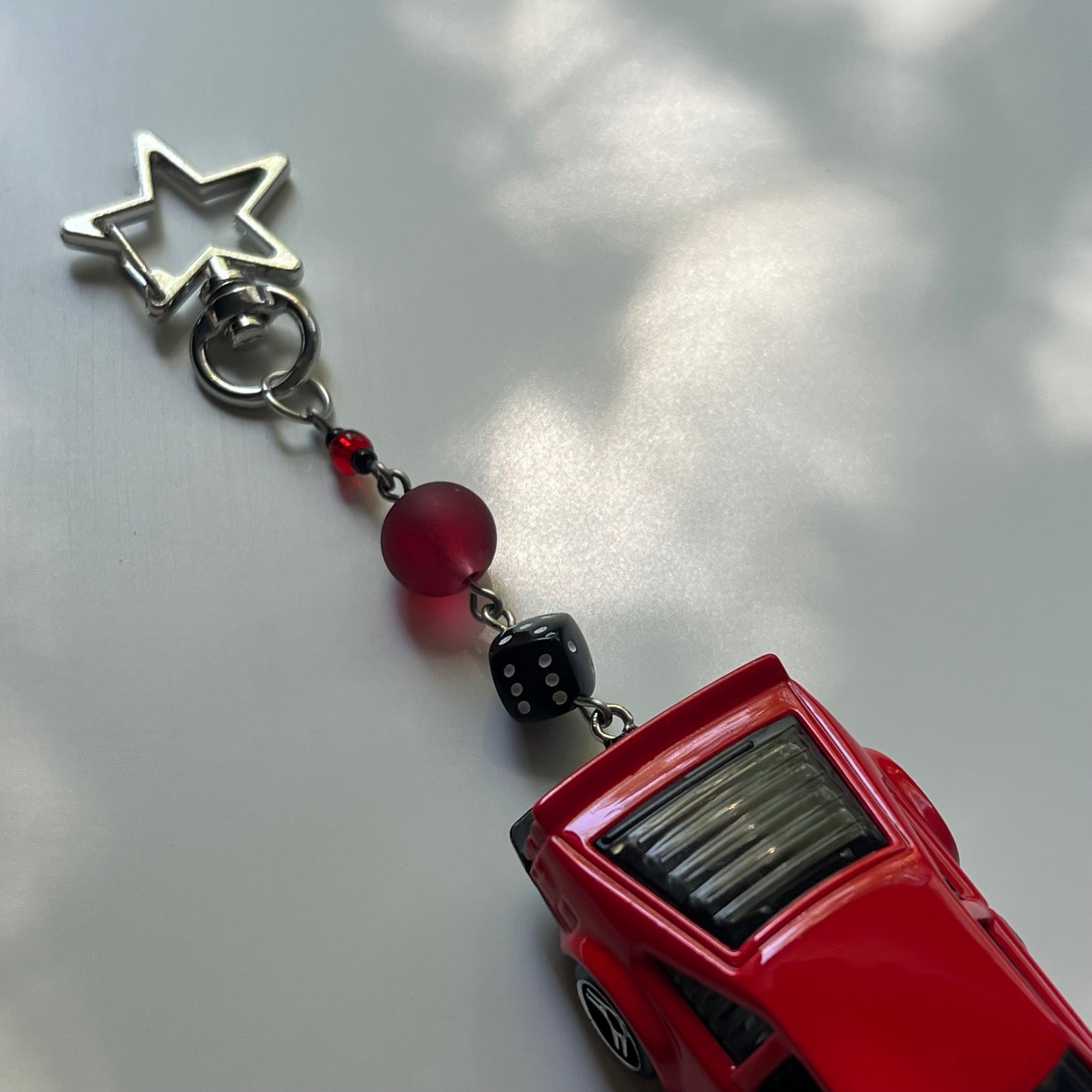 ‘82 Toyota Supra Beaded Keychain