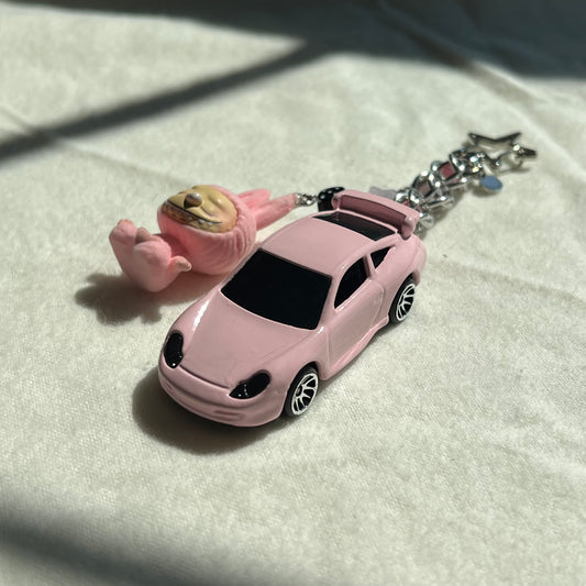 Porsche 911 GT3 Cup x Monster Beaded Keychain