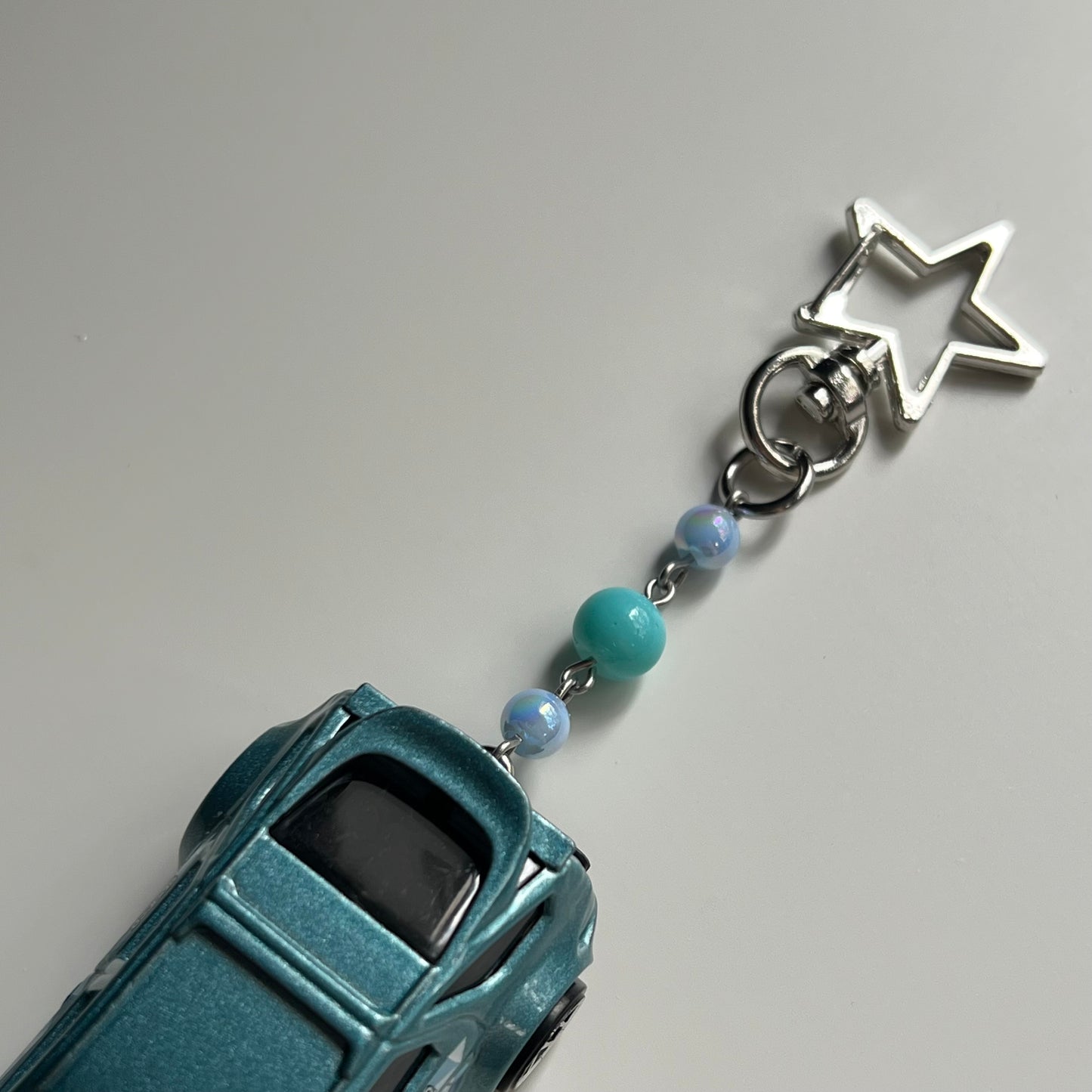 Pontiac Aztek Custom Beaded Keychain