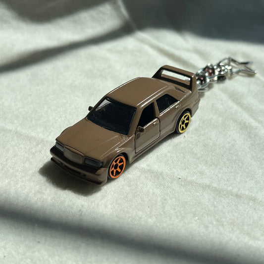 Mercedes Beaded Keychain